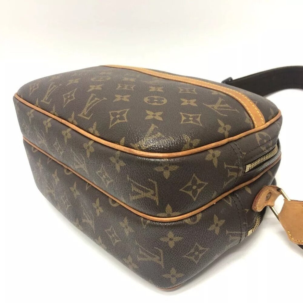 LOUIS VUITTON M45254 Monogram ReporterPM Double Zip Crossbody Bag Shoulder Bag - Picture 10 of 16